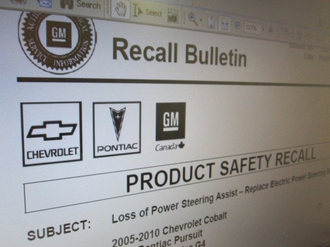 recall bulletin